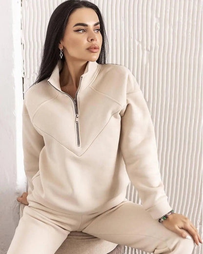 Mila Pullover Frauen Sportlich Dynamisch - BerlinGlamour