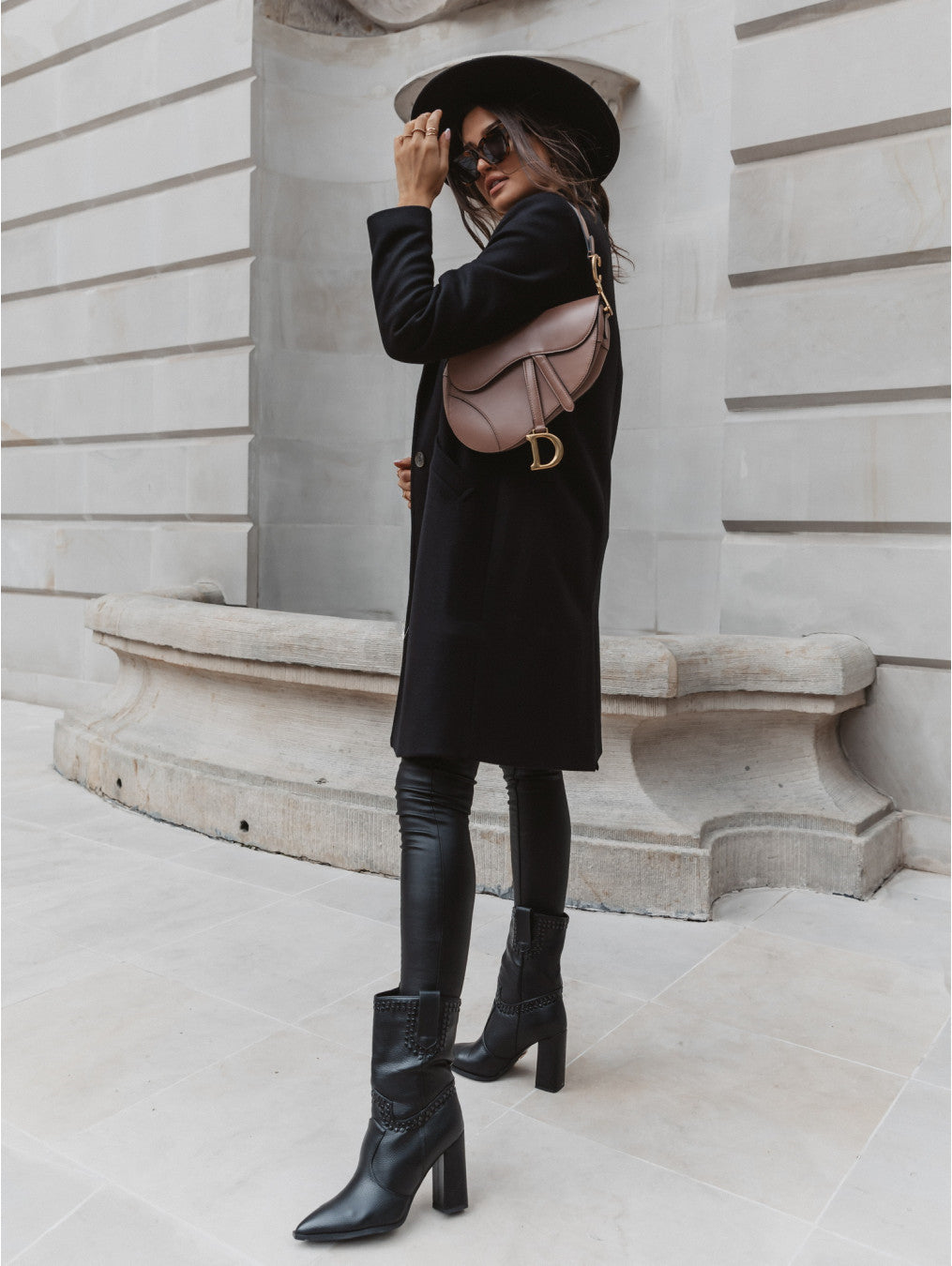 Burgunder Mantel Damen Eleganter Winter