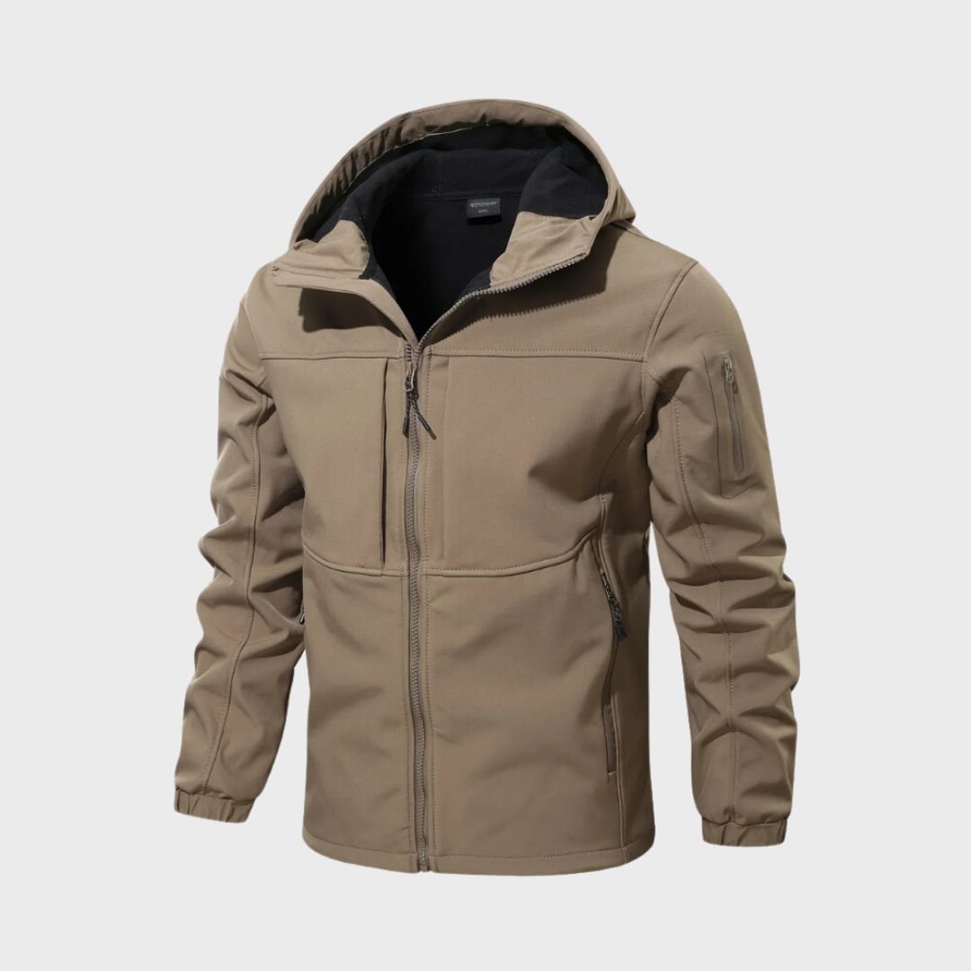 Herren Softshelljacke Wasserdicht Winddicht Modern - BerlinGlamour