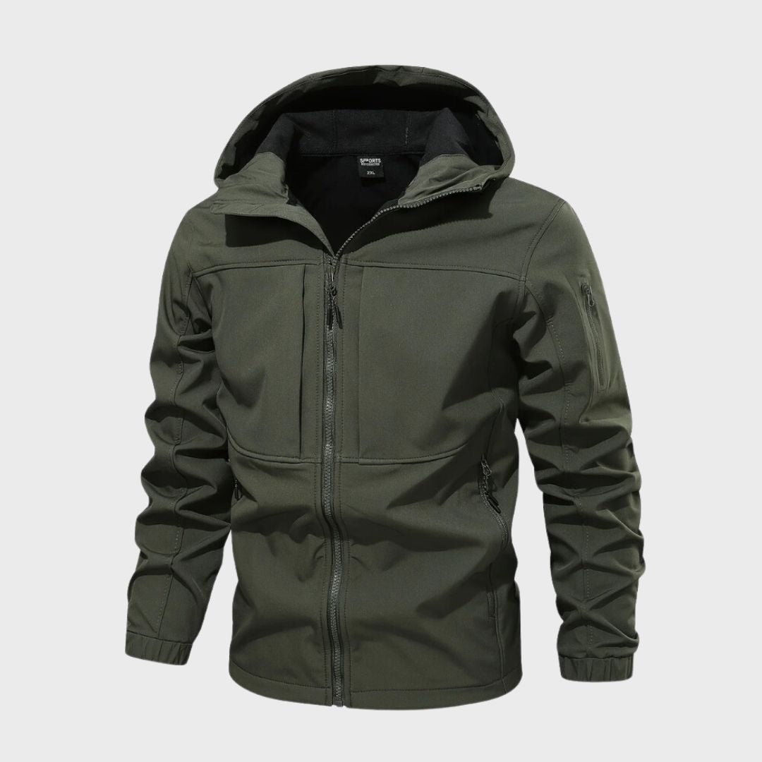 Herren Softshelljacke Wasserdicht Winddicht Modern