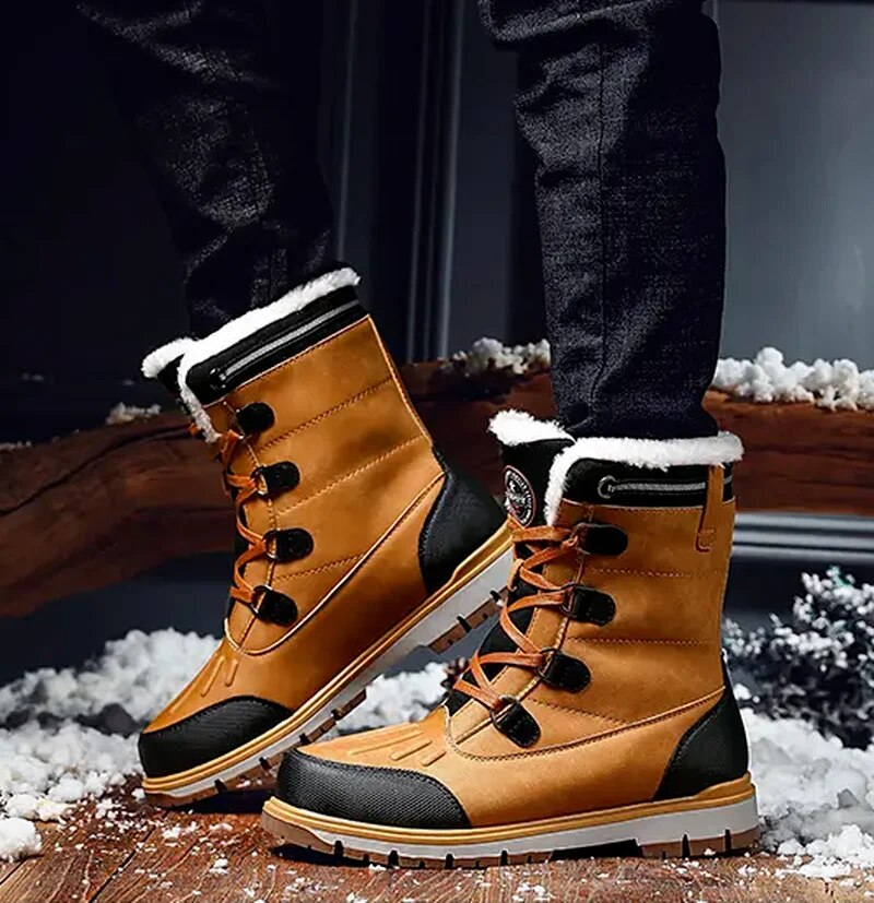 Wasserdichte Herren Stiefel Isoliert Warm