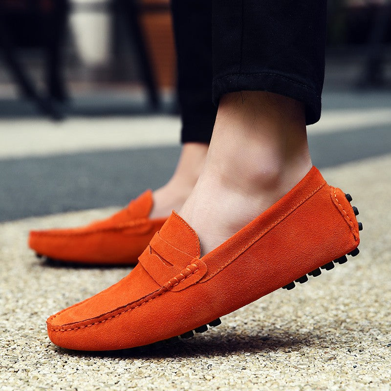 Schicke Mocka Loafers Damen Schuhe Modern