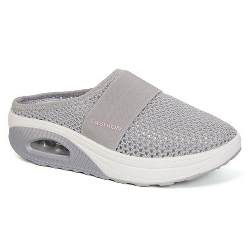 Diabetes-geeignete orthopädische Schuhe mit Luftpolsterung und Fußgewölbestütze, leichtes An- und Ausziehen
