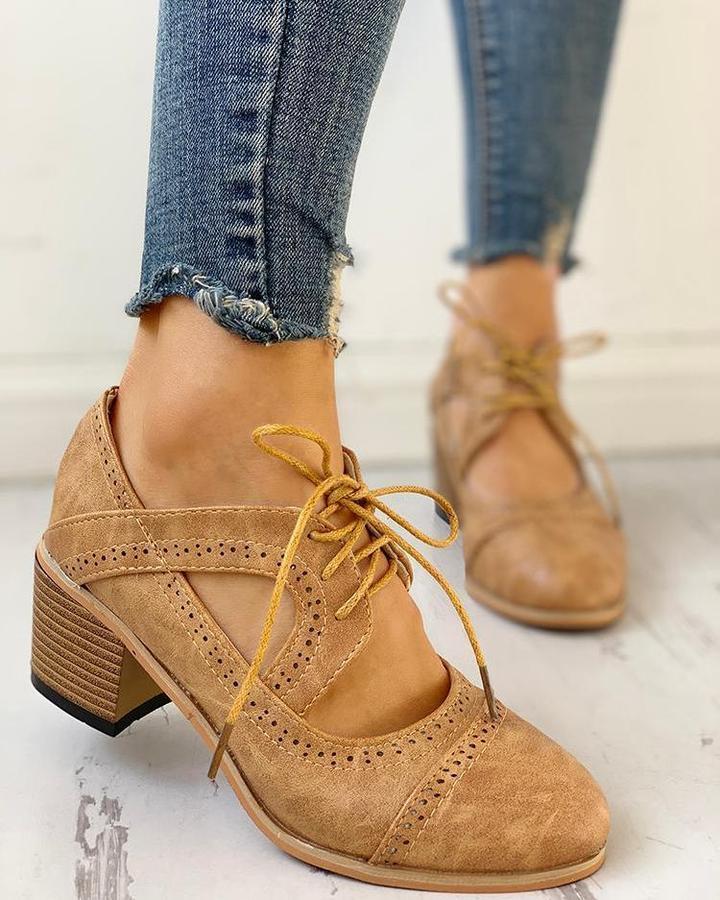 Damen-Komfortschuhe im orthopädischen Vintage-Design