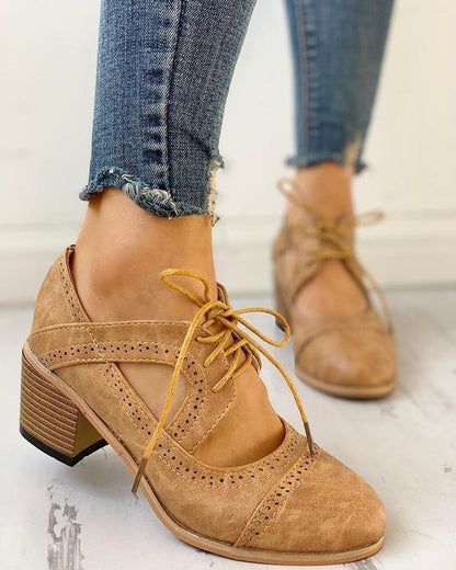 Damen-Komfortschuhe im orthopädischen Vintage-Design