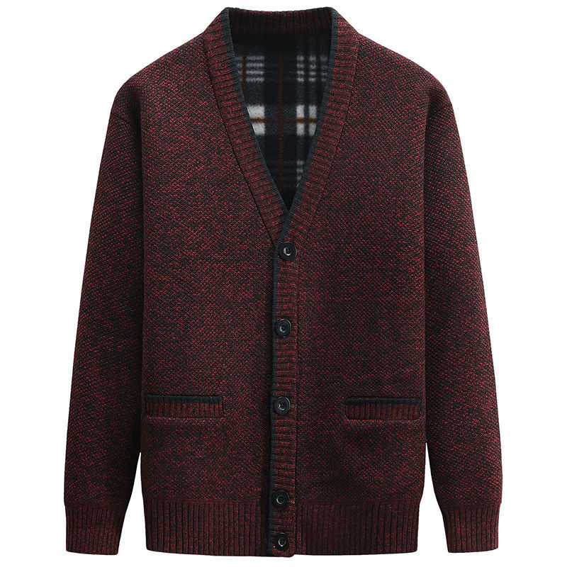 Herren Strickjacke Outdoor Warm Elegant - BerlinGlamour