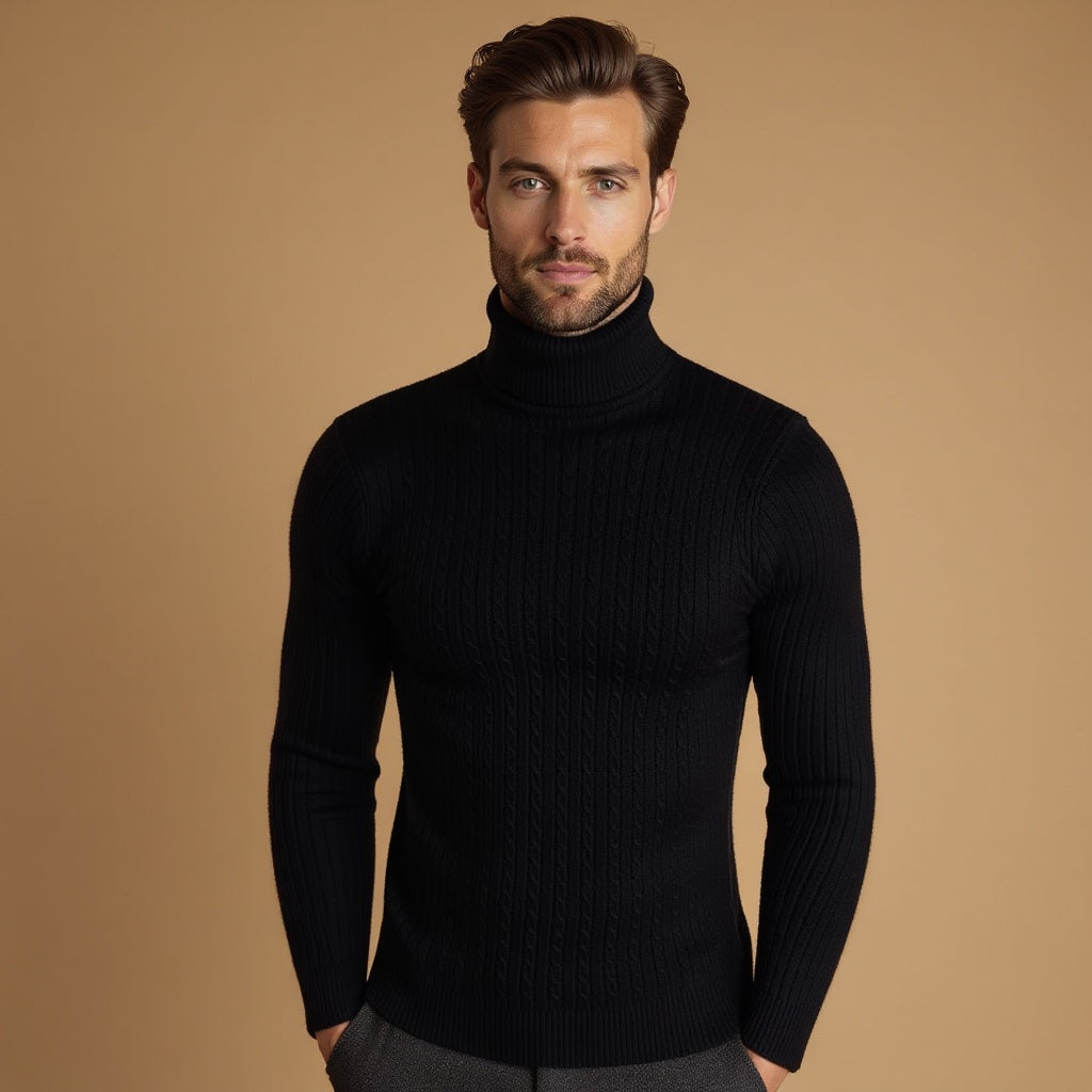 Warme Strickpullover Arktisch Winter