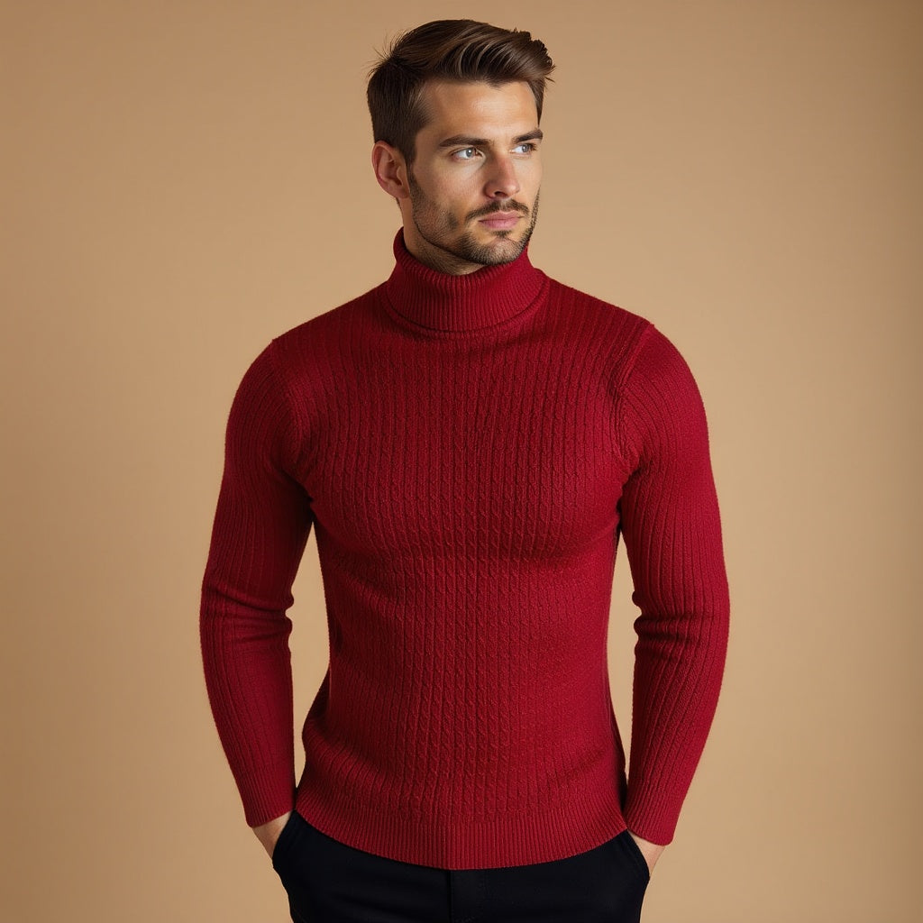 Warme Strickpullover Arktisch Winter