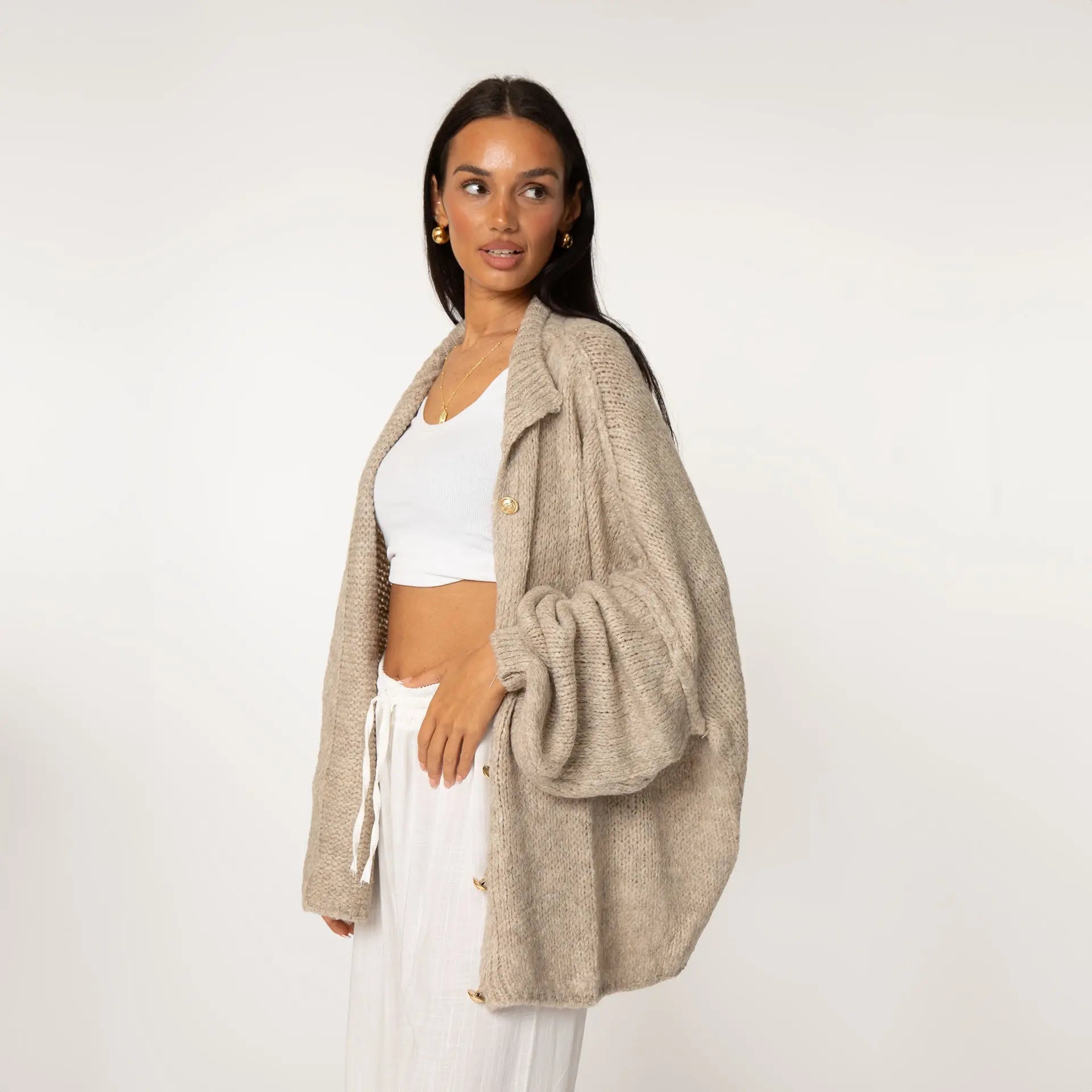 Bella | Übergroße Strickjacke Zendoo.de