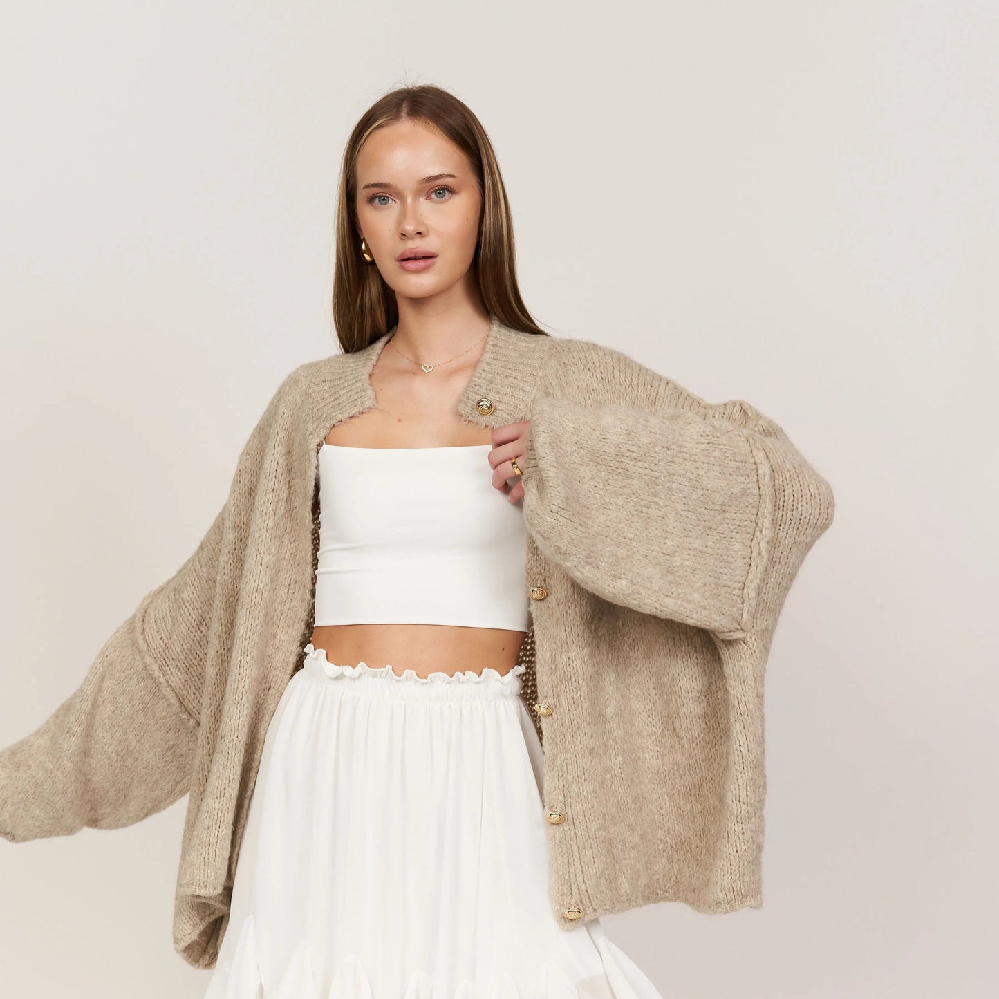 Bella | Übergroße Strickjacke Zendoo.de