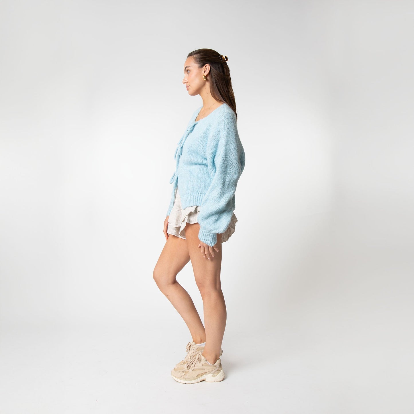 Strickjacke Damen Schleifen Modern