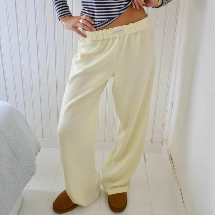 Bequeme Leinenhosen Lässig Sommer