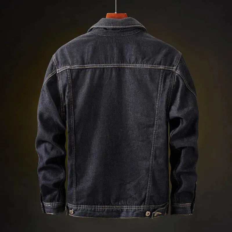 Herren Denim Jeansjacke Modern Slim Fit - BerlinGlamour