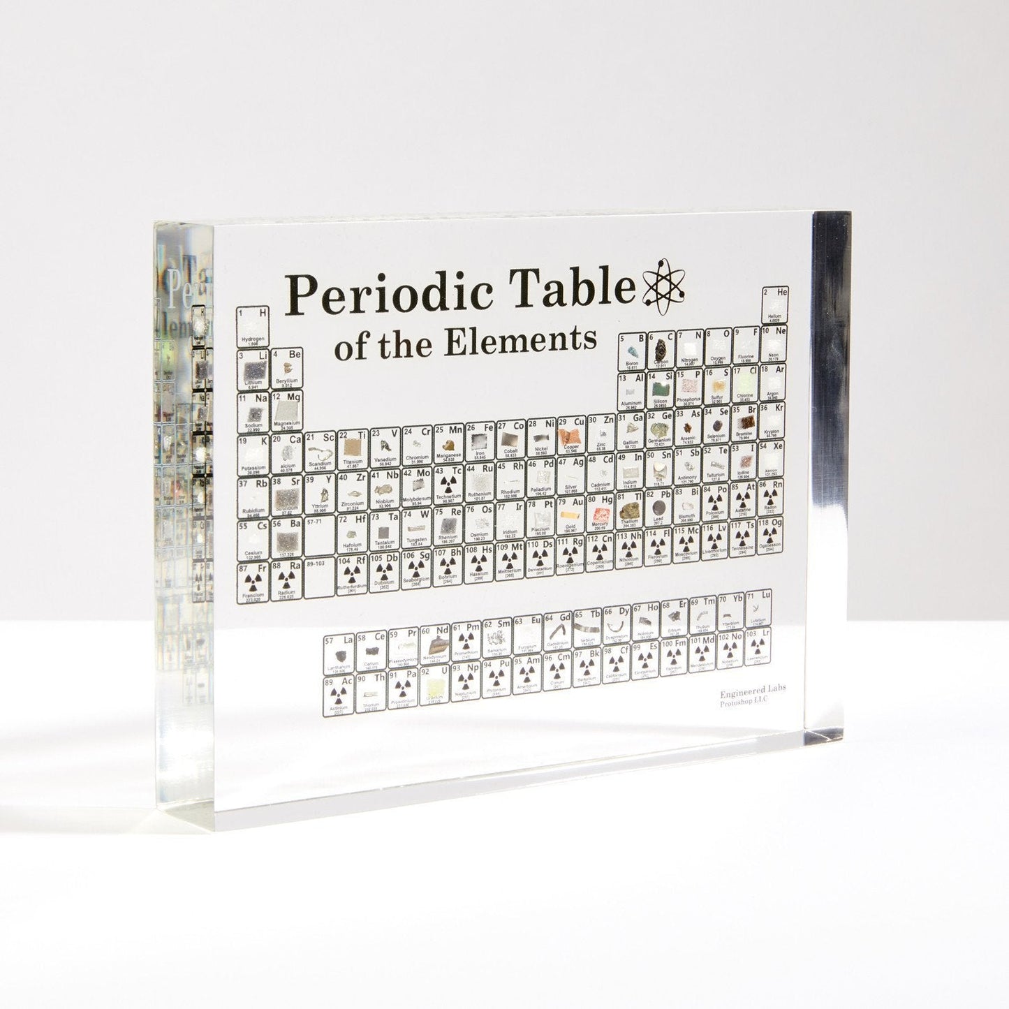 Periodensystem Tafel Echte Elemente Dekoration