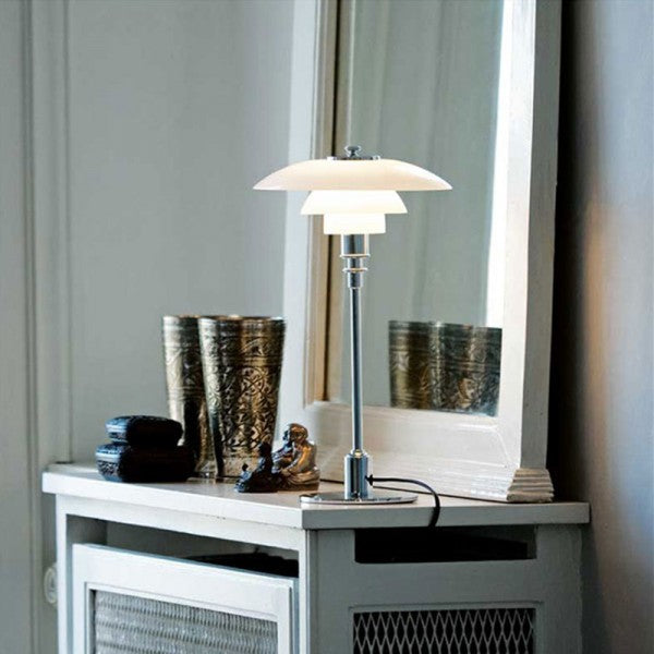 Moderne Tischlampe Elegant Glas