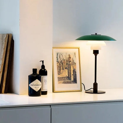 Moderne Tischlampe Elegant Glas