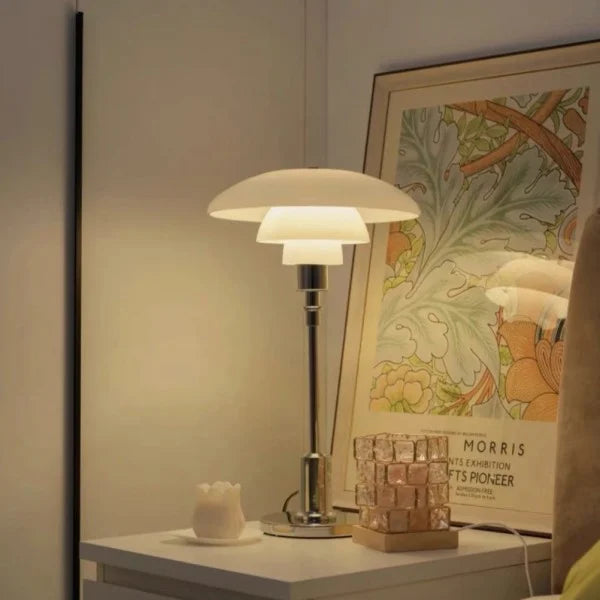 Moderne Tischlampe Elegant Glas