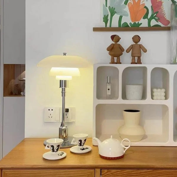 Moderne Tischlampe Elegant Glas