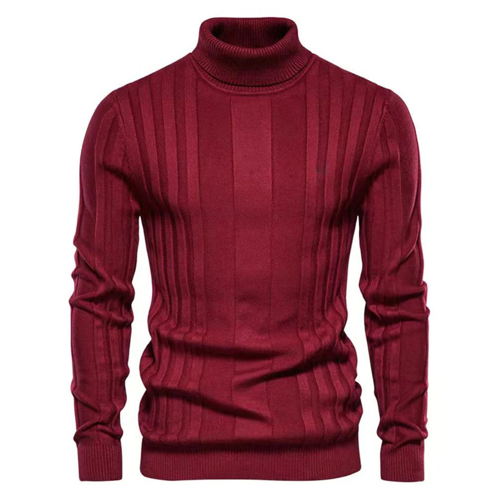 Herren Rollkragenpullover Elegante Qualität - BerlinGlamour