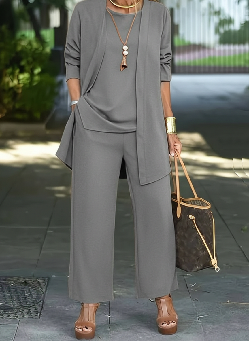 Chic 3-teiliges Set Damen Bekleidung