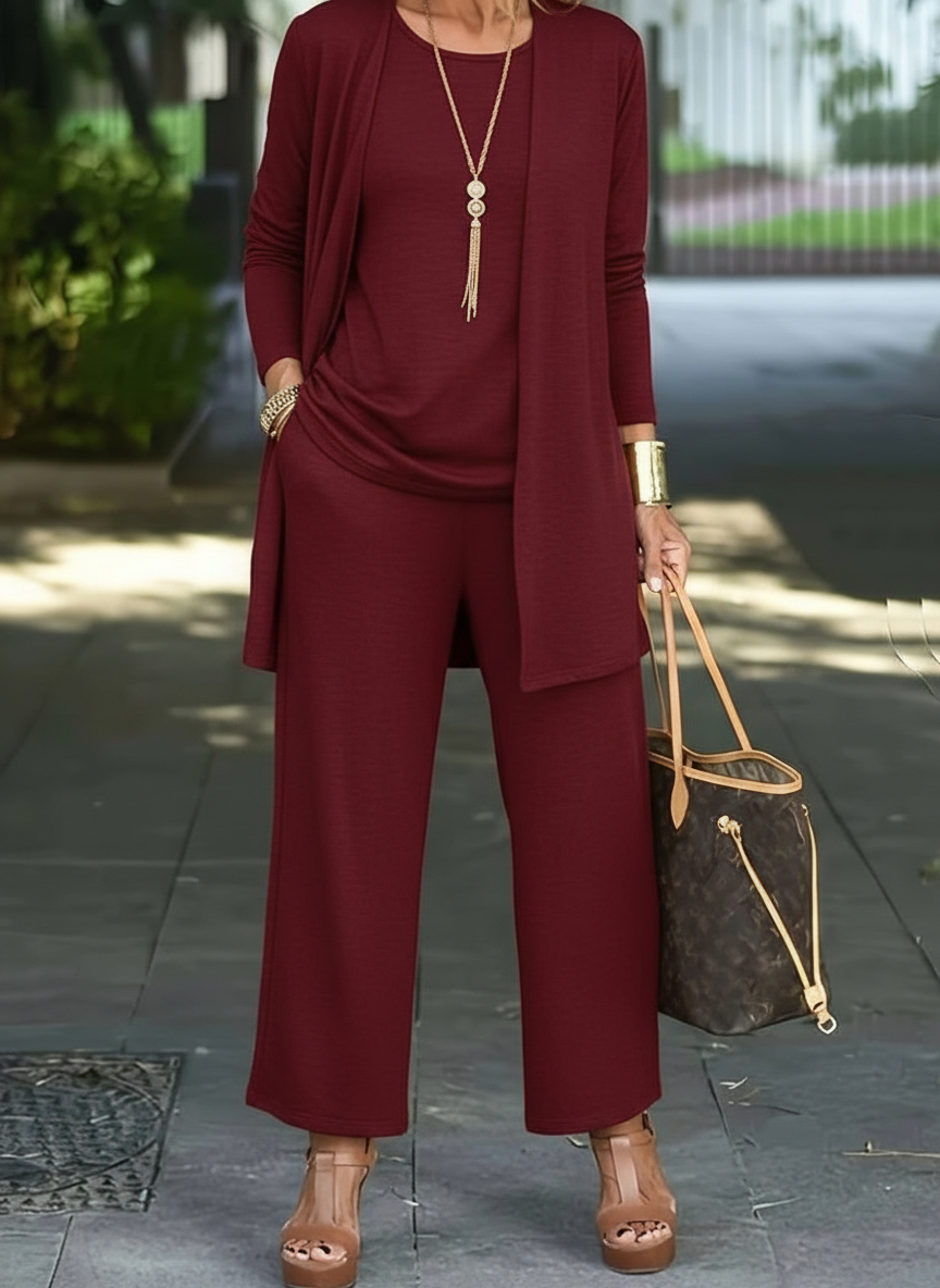 Chic 3-teiliges Set Damen Bekleidung