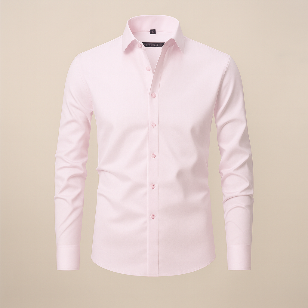 Herren Hemd Frühjahr Slim Fit Tailliert Modern