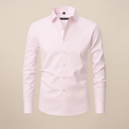 Herren Hemd Frühjahr Slim Fit Tailliert Modern