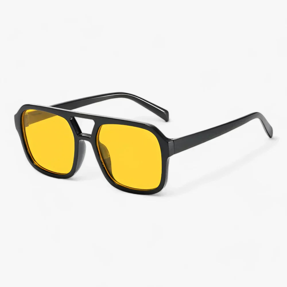 Vintage Sonnenbrille Viereck Stilvoll Damen Herren
