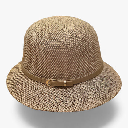 Leinen Sonnenhut Falterbar mit UV-Schutz Modern - BerlinGlamour