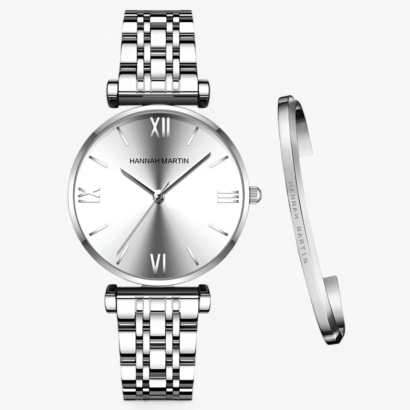 Damenuhr Edelstahl Elegant Damenarmbanduhr