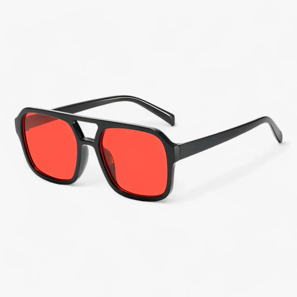 Vintage Sonnenbrille Viereck Stilvoll Damen Herren