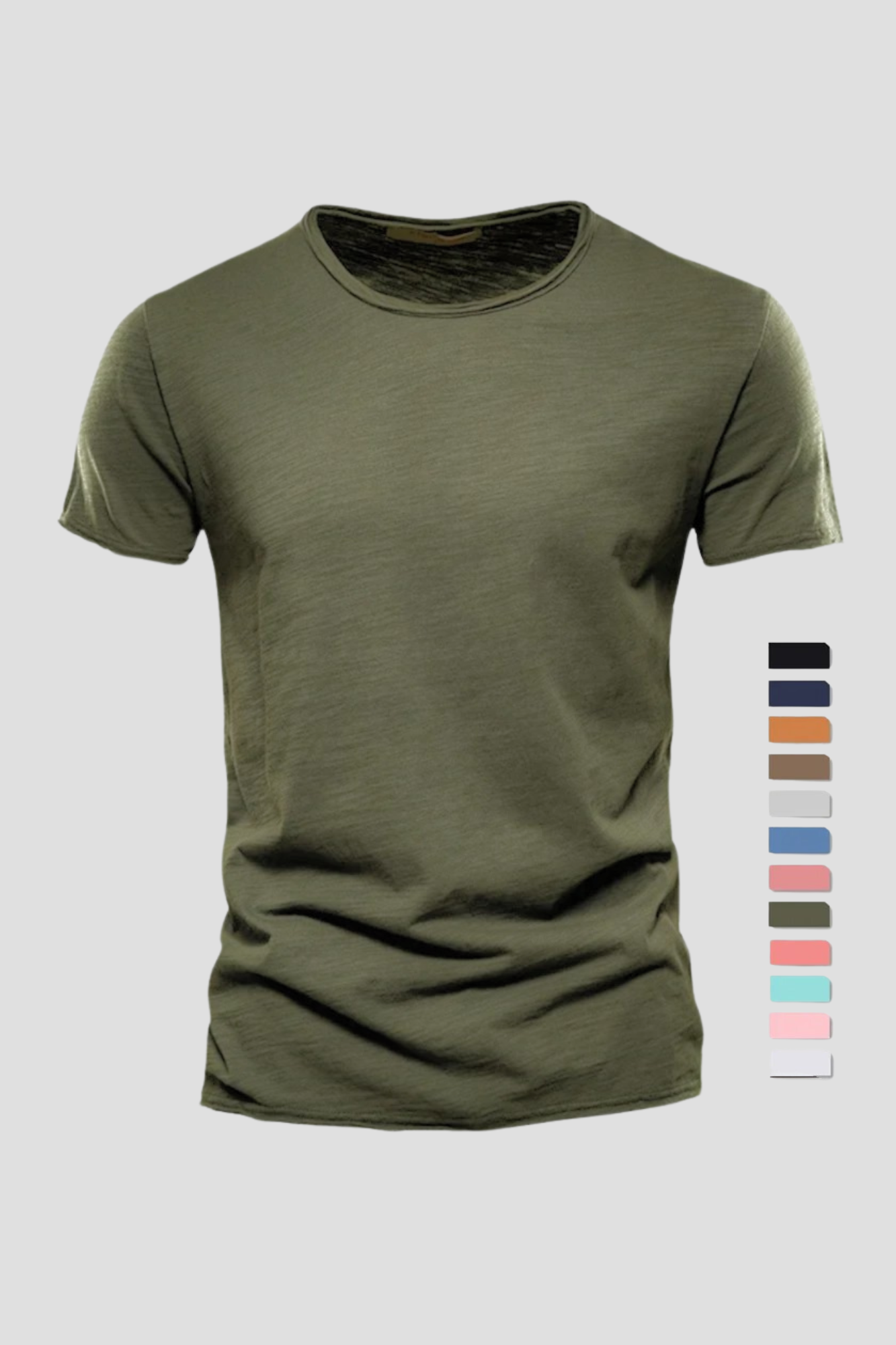 Baumwoll T-Shirt Herren Weich Bequem - BerlinGlamour