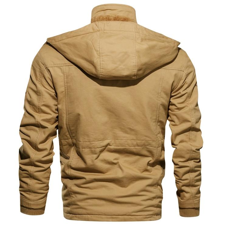 Herren Jacke Robust Wasserdicht Winter