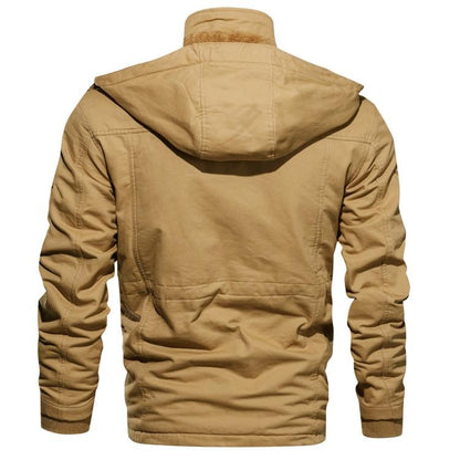 Herren Jacke Robust Wasserdicht Winter