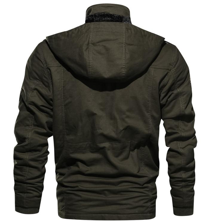 Herren Jacke Robust Wasserdicht Winter