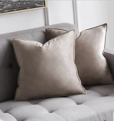 Samt Kissenbezug Luxus Optik Soft