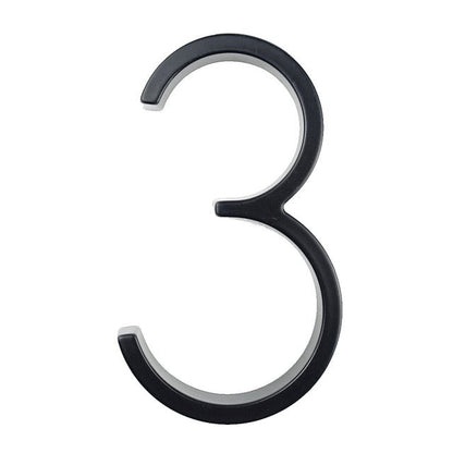 Modern House Number Modern House Number Decluttered Homes
