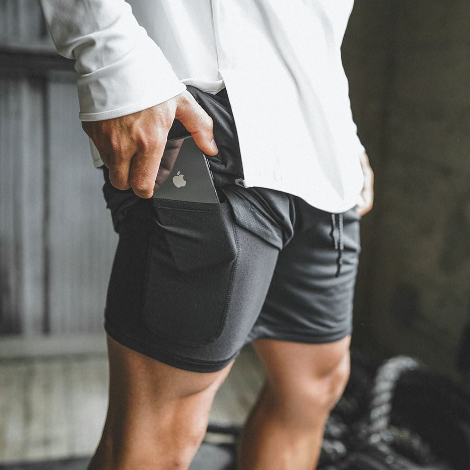 Herren Shorts Bequem Multifunktions