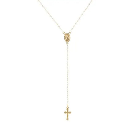 Elegante Rosenkranz Kette Damen Schmuck