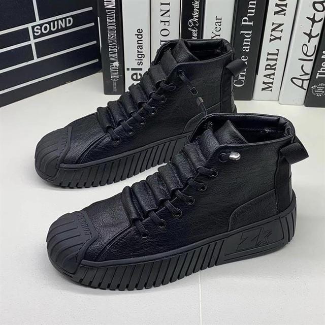 Hohe Herrenschuhe Elegant Stil