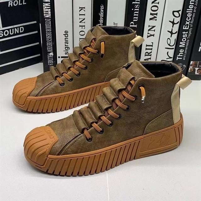 Hohe Herrenschuhe Elegant Stil