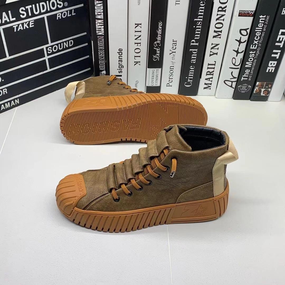 Hohe Herrenschuhe Elegant Stil