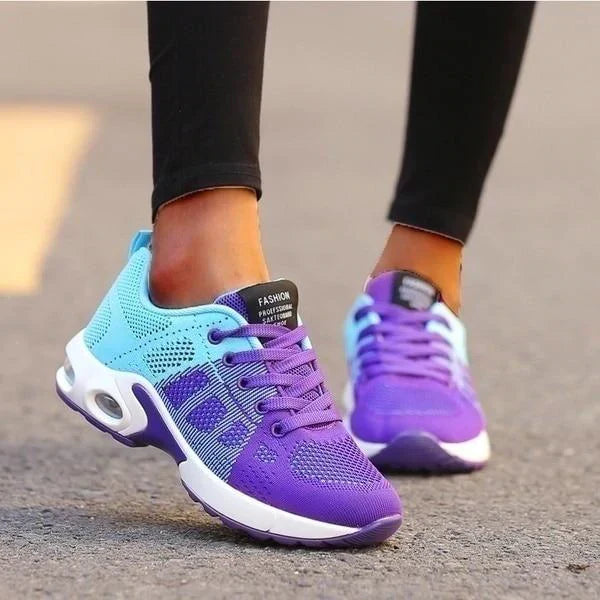 Orthopädische Laufschuhe Damen Weiß Bequem