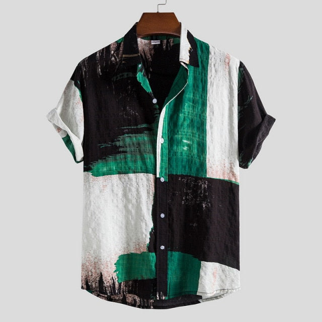 Herrenhemd Vintage Retro Style Elvis