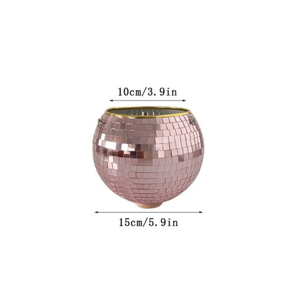 Glitzernde Disco Pflanze Topf Dekoration
