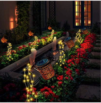 Solarbetriebene Beleuchtung Verzaubert Gartenlampe Modern