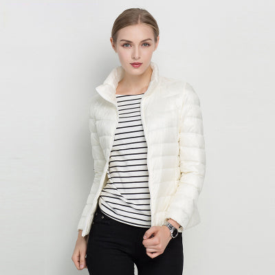 Leichte Daunenjacke Damen Winterjacke Elegant