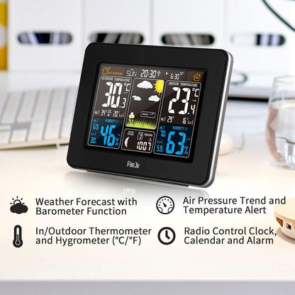 Wetterstation Wireless Innen Außenanzeige Modern