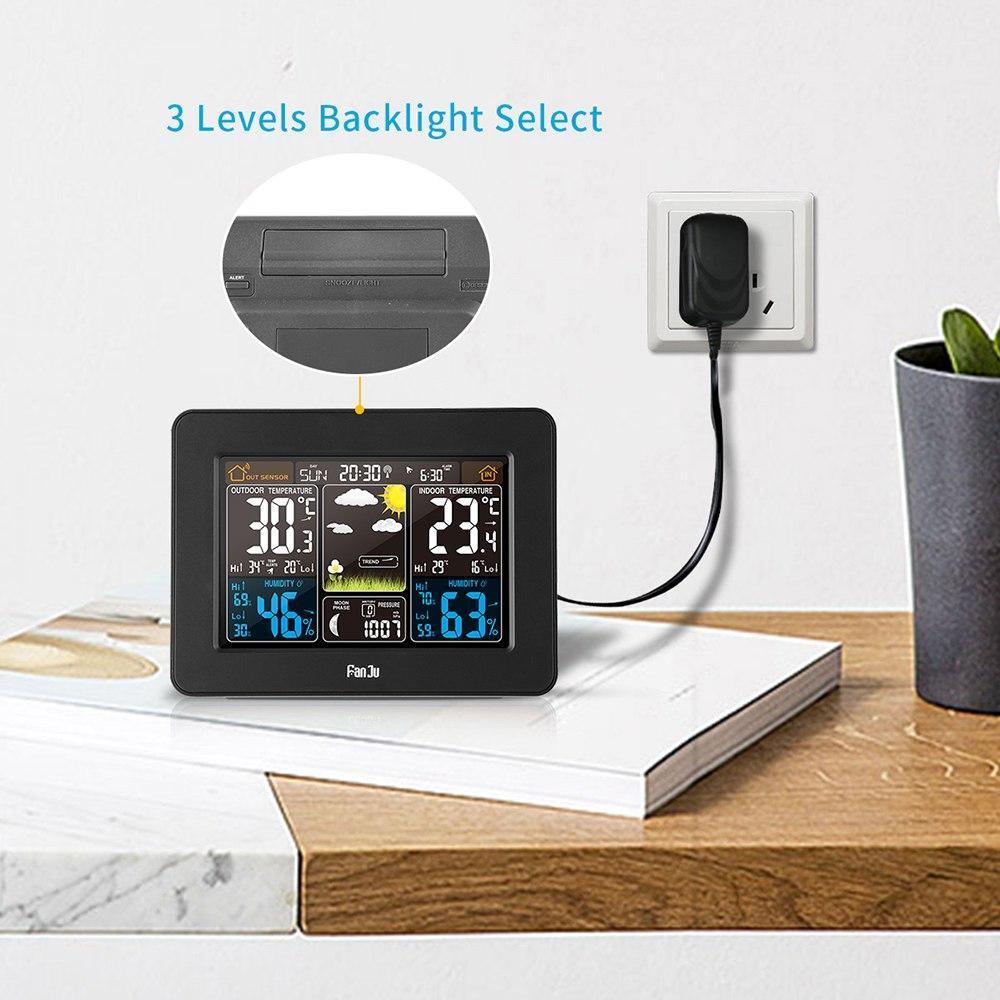 Wetterstation Wireless Innen Außenanzeige Modern