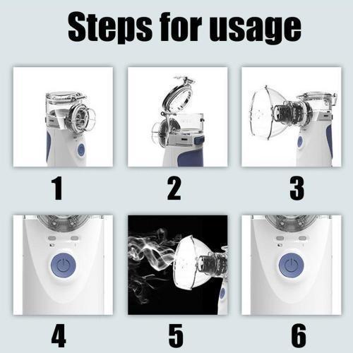 Tragbarer Vernebler Mini Inhalator Portabel